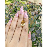 4.78 Ct. Citrine from Burma (Myanmar) Life Style