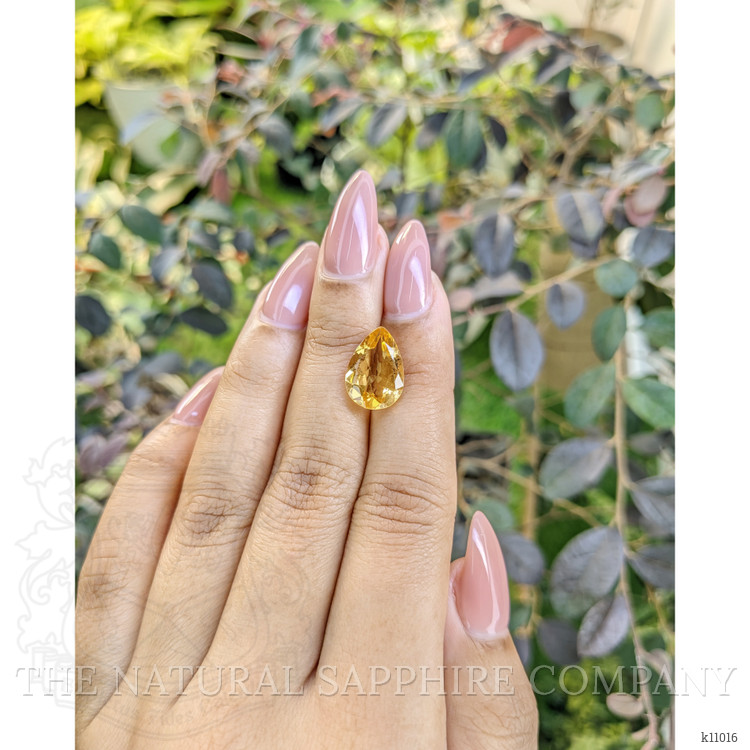 3.89 Ct. Citrine from Burma (Myanmar)