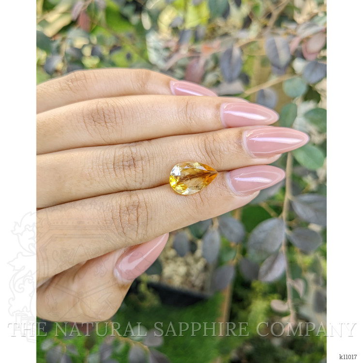 4.42 Ct. Citrine from Burma (Myanmar)