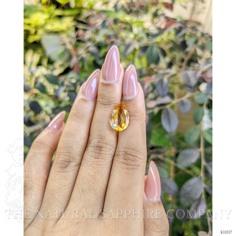 4.42 Ct. Citrine from Burma (Myanmar)