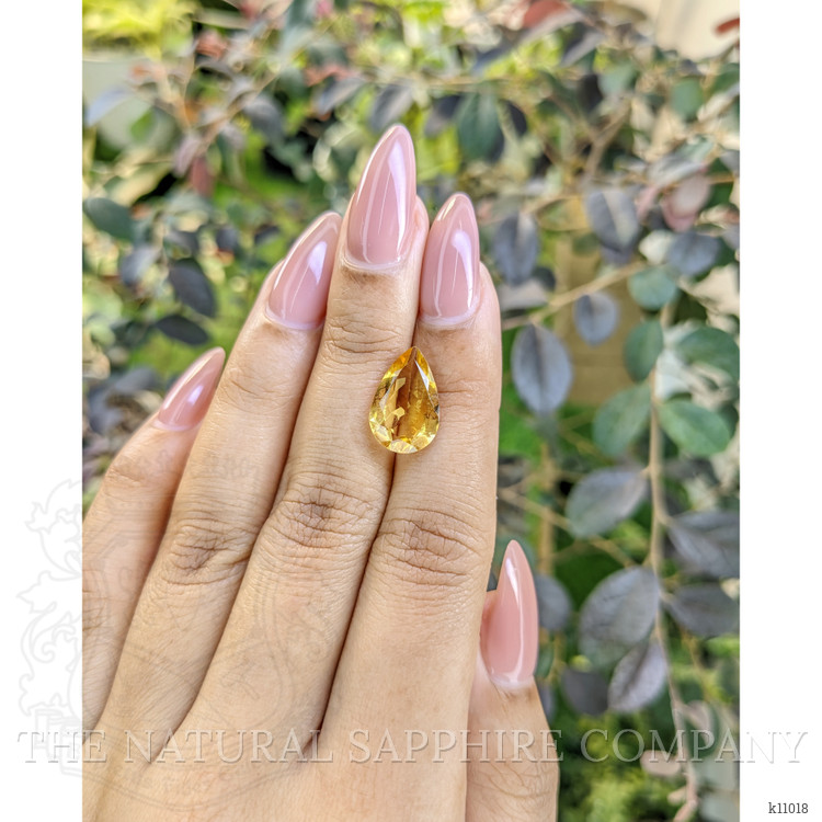4.04 Ct. Citrine from Burma (Myanmar)