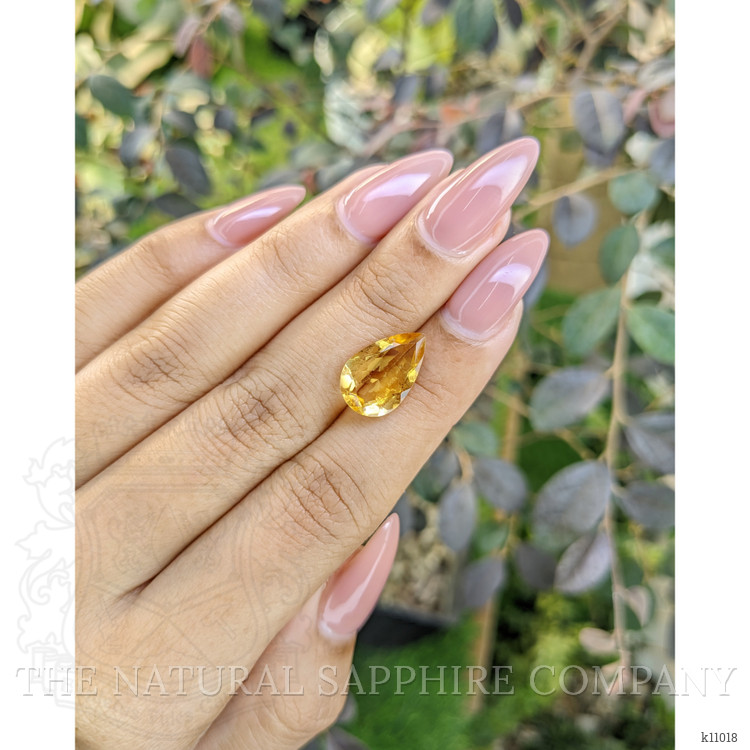 4.04 Ct. Citrine from Burma (Myanmar)