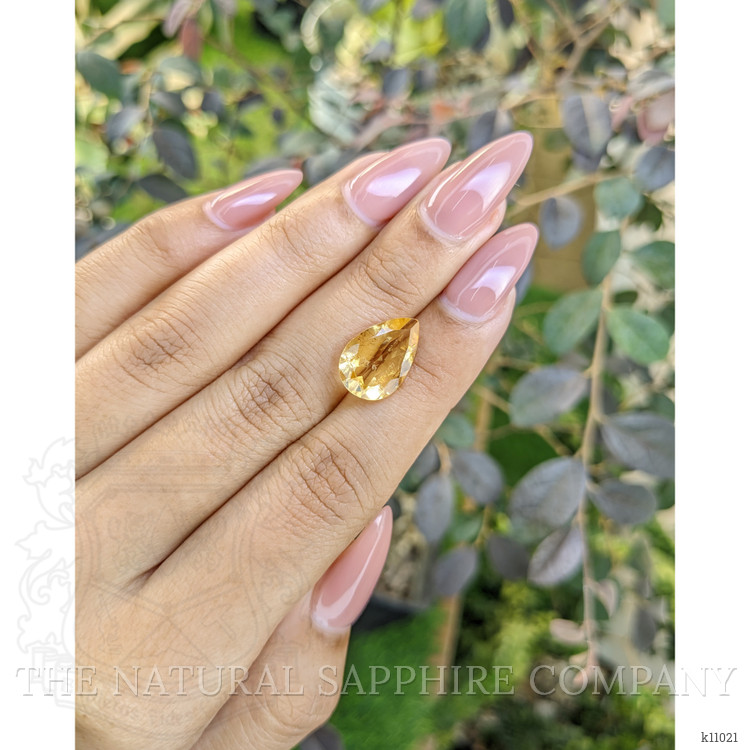 4.40 Ct. Citrine from Burma (Myanmar)