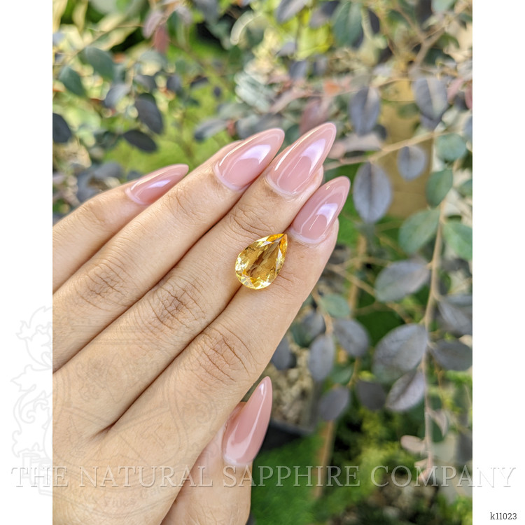 4.15 Ct. Citrine from Burma (Myanmar)