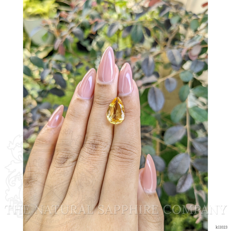 4.15 Ct. Citrine from Burma (Myanmar)