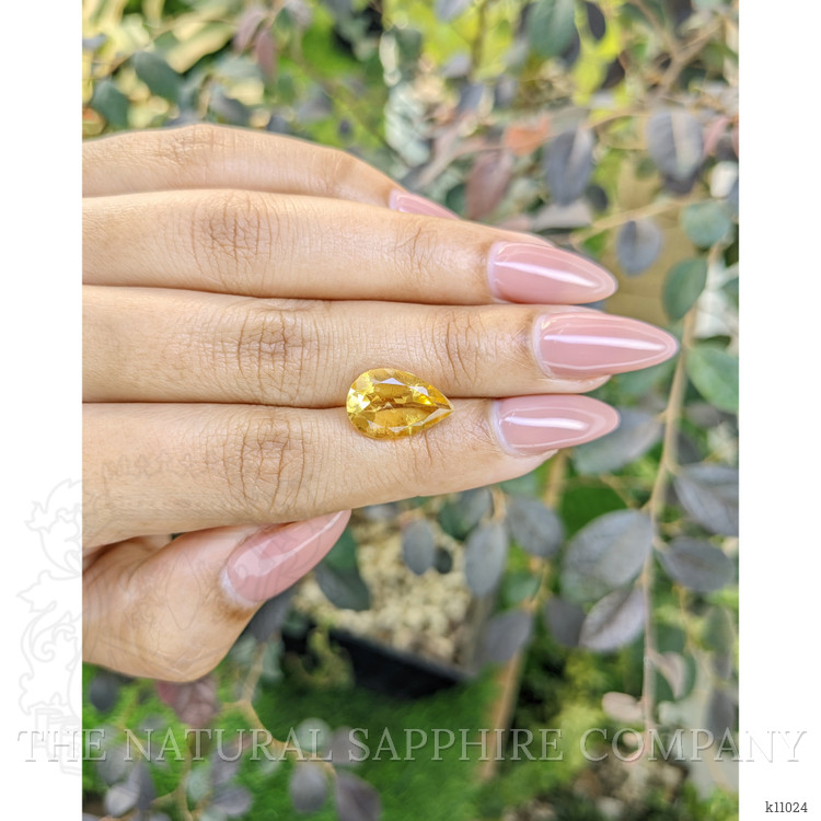 4.31 Ct. Citrine from Burma (Myanmar)