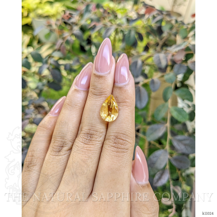 4.31 Ct. Citrine from Burma (Myanmar)