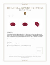 0.27 Ct. Cabochon Beryl from United States Appraisal