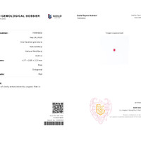 0.20 Ct. Beryl from United States Scan Report