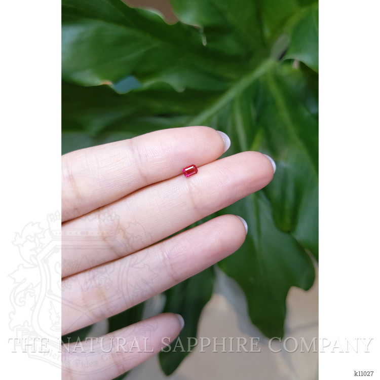 0.20 Ct. Red Beryl from United States