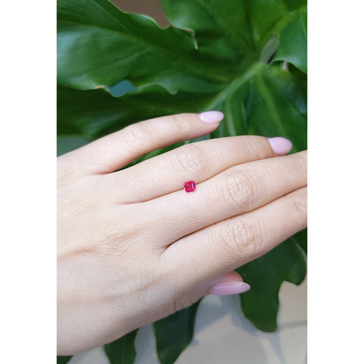 0.28 Ct. Red Beryl from Mexico