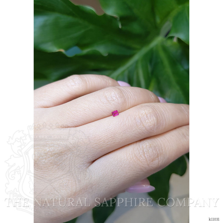 0.11 Ct. Red Beryl from United States