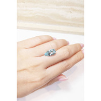 3.96 Ct. Aquamarine from Brazil Life Style