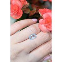 1.54 Ct. Aquamarine from Mozambique Life Style