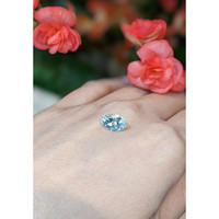 1.87 Ct. Aquamarine from Mozambique Life Style