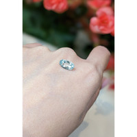 1.67 Ct. Aquamarine from Mozambique Life Style