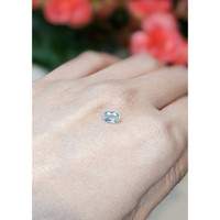 0.40 Ct. Aquamarine from Mozambique Life Style