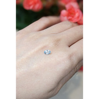 0.42 Ct. Aquamarine from Mozambique Life Style