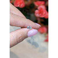 0.43 Ct. Aquamarine from Mozambique Life Style