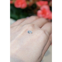 0.43 Ct. Aquamarine from Mozambique Life Style