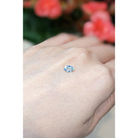 0.45 Ct. Aquamarine from Mozambique Life Style