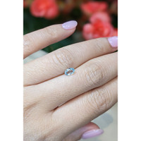 0.45 Ct. Aquamarine from Mozambique Life Style