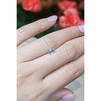 0.45 Ct. Aquamarine from Mozambique Life Style