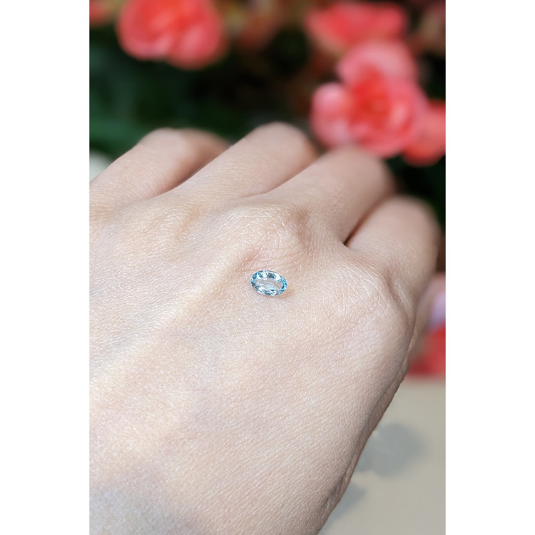0.45 Ct. Aquamarine from Mozambique