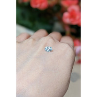 0.70 Ct. Aquamarine from Mozambique Life Style