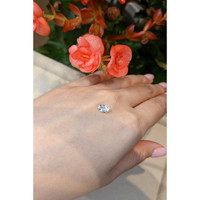 0.73 Ct. Aquamarine from Mozambique Life Style