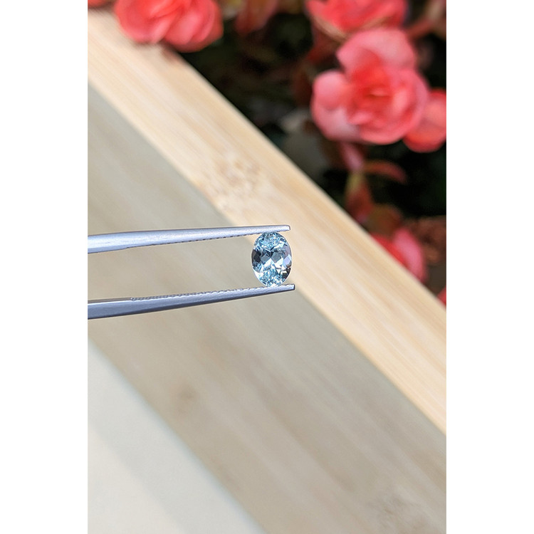 0.75 Ct. Aquamarine from Mozambique