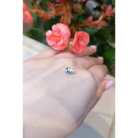 0.80 Ct. Aquamarine from Mozambique Life Style
