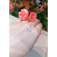 0.83 Ct. Aquamarine from Mozambique Life Style