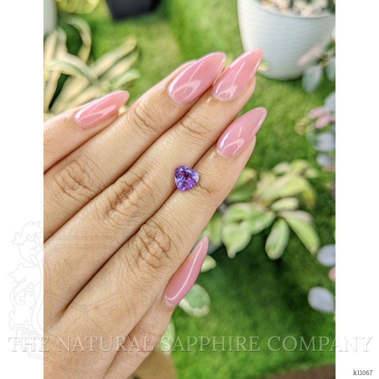 0.98 Ct. Amethyst from Africa
