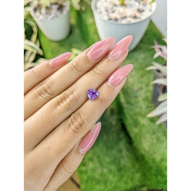 0.96 Ct. Amethyst from Africa