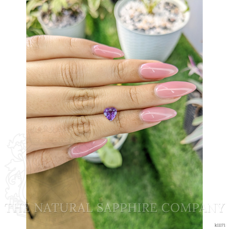 0.98 Ct. Amethyst from Africa