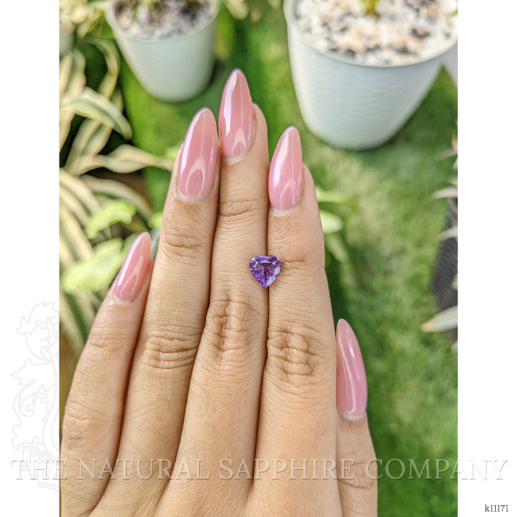 0.98 Ct. Amethyst from Africa