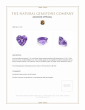 1.12 Ct. Amethyst from Africa Appraisal