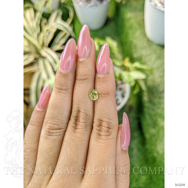 1.05 Ct. Chrysoberyl from Ceylon (Sri Lanka)