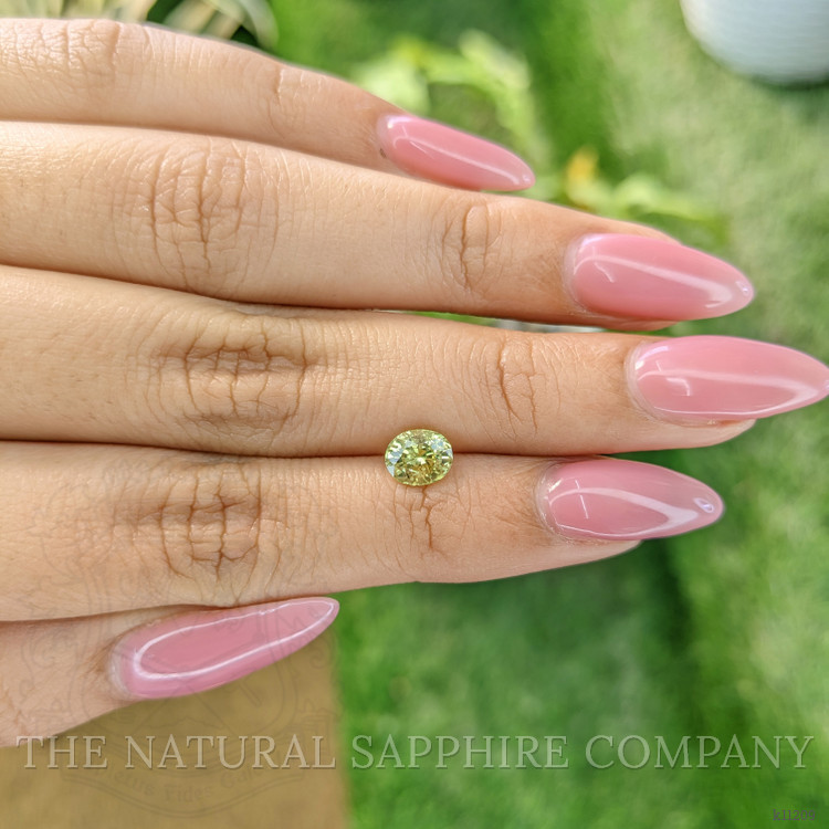 1.05 Ct. Chrysoberyl from Ceylon (Sri Lanka)