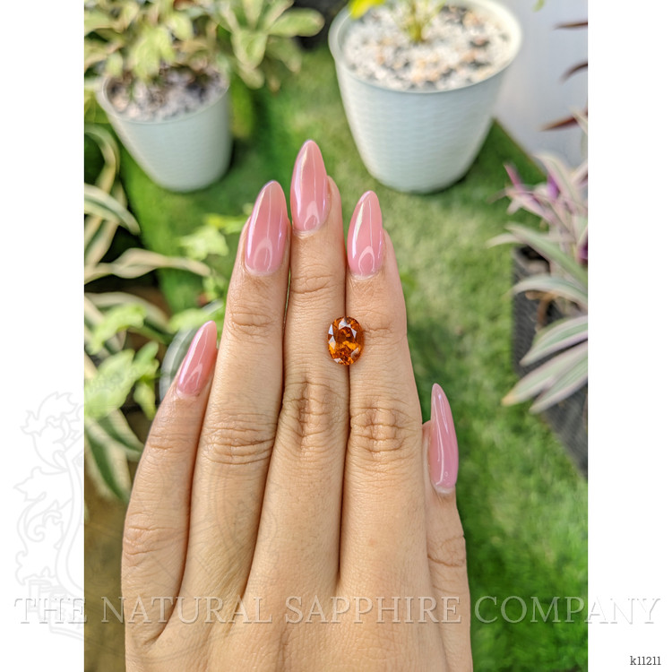 3.04 Ct. Hessonite Garnet from Madagascar