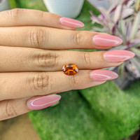 3.04 Ct. Hessonite Garnet from Madagascar Life Style