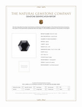 3.59 Ct. Bluish Purple Spinel from Ceylon (Sri Lanka) Scan Report