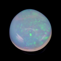 2.06 Ct. Cabochon Crystal/Jelly Opal from Ethiopia Video