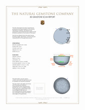 2.06 Ct. Cabochon Crystal/Jelly Opal from Ethiopia 3 D Scan Report