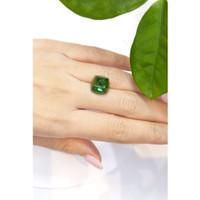 11.02 Ct. Cabochon Tourmaline from Mozambique Life Style