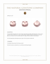 4.25 Ct. Cabochon Tourmaline from Mozambique Appraisal