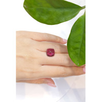 6.62 Ct. Cabochon Tourmaline from Mozambique Life Style