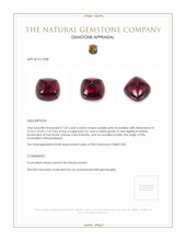 7.47 Ct. Cabochon Tourmaline from Mozambique Appraisal