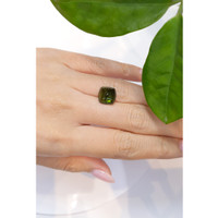 5.38 Ct. Cabochon Tourmaline from Mozambique Life Style